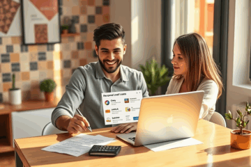 Personas gestionando su crédito personal accesible y seguro en línea