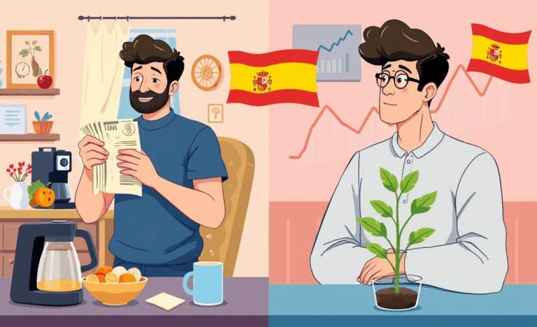 Un gráfico que representa la elección entre pagar deudas o invertir dinero.