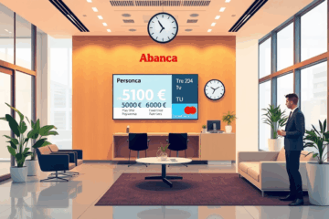 Imagen ilustrativa sobre el funcionamiento del crédito en Abanca