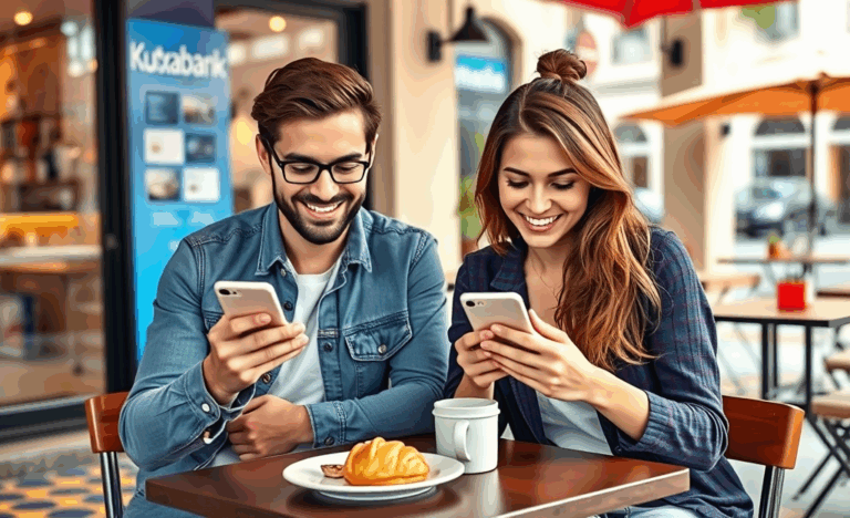 Imagen ilustrativa de un cliente utilizando el Crédito Fácil en Kutxabank para obtener financiación inmediata.