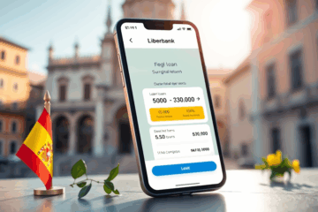 Un usuario gestiona su Préstamo Digital a través de la app de Liberbank