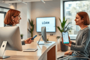 Imagen de personas felices recibiendo dinero en efectivo de manera rápida y sencilla.