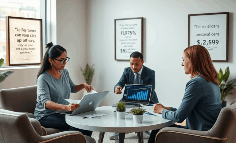 Infografía sobre Préstamos Personales Sin Garantía.