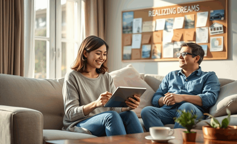 Imagen que representa la posibilidad de realizar sueños a través de un préstamo personal.