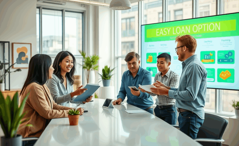 Imagen representativa de opciones de préstamos fáciles y rápidos.