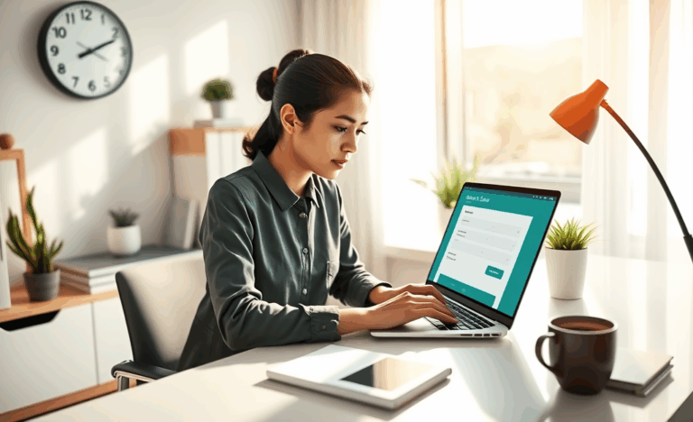 Imagen representativa de un préstamo personal en línea que destaca la simplicidad y agilidad del proceso.