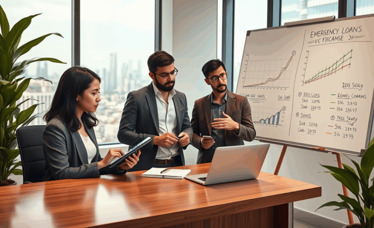 Crédito rápido disponible para emergencias financieras.