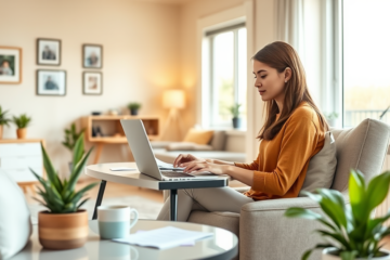 Imagen que ilustra la facilidad de solicitar un crédito en línea.