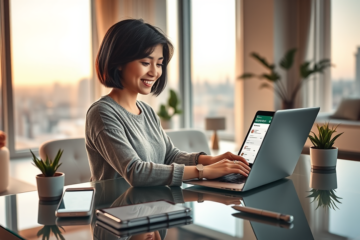 Imagen representativa del proceso de obtener dinero inmediato con firma digital.