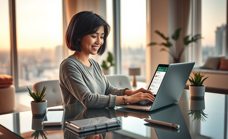 Imagen representativa del proceso de obtener dinero inmediato con firma digital.