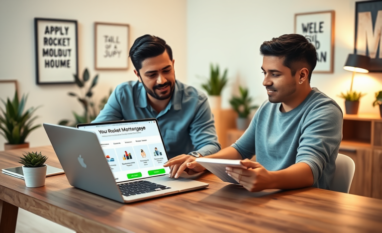 Guía para solicitar crédito con soporte en español a través de Rocket Mortgage.