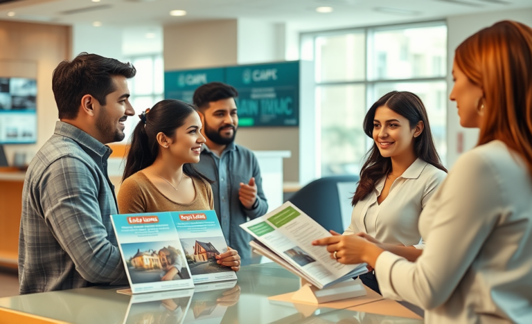 Imagen que ilustra cómo obtener un préstamo con atención en español por Wells Fargo.