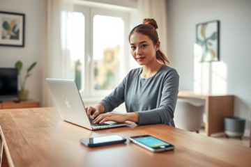 Imagen que representa la facilidad de solicitar y recibir dinero el mismo día a través de préstamos rápidos y transferencias instantáneas.