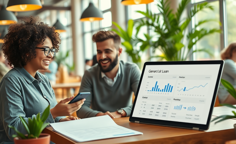 Imagen que representa el concepto de crédito digital rápido para necesidades financieras urgentes.